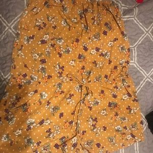 Yellow romper